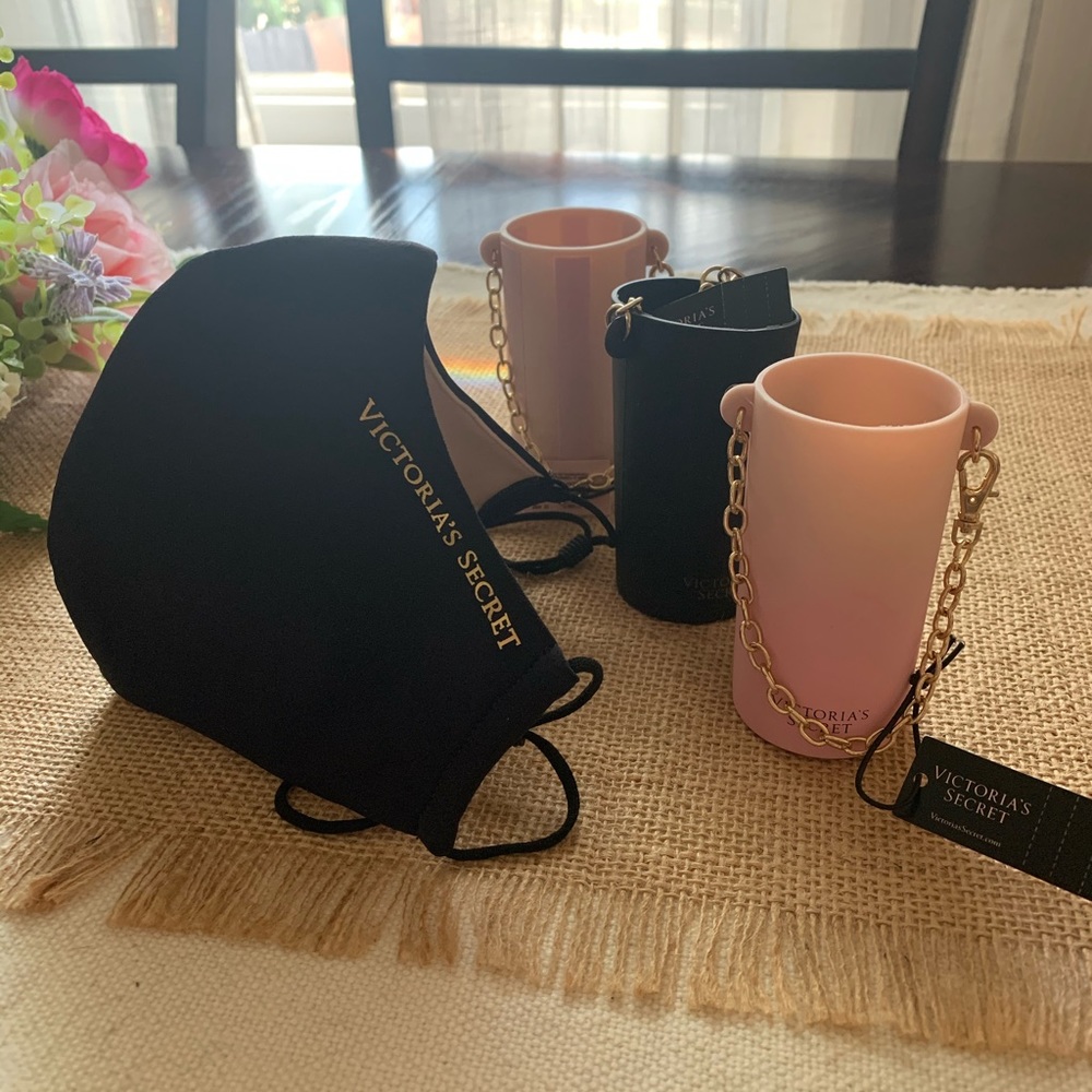 Victoria Secret face mask & mini spray holder
